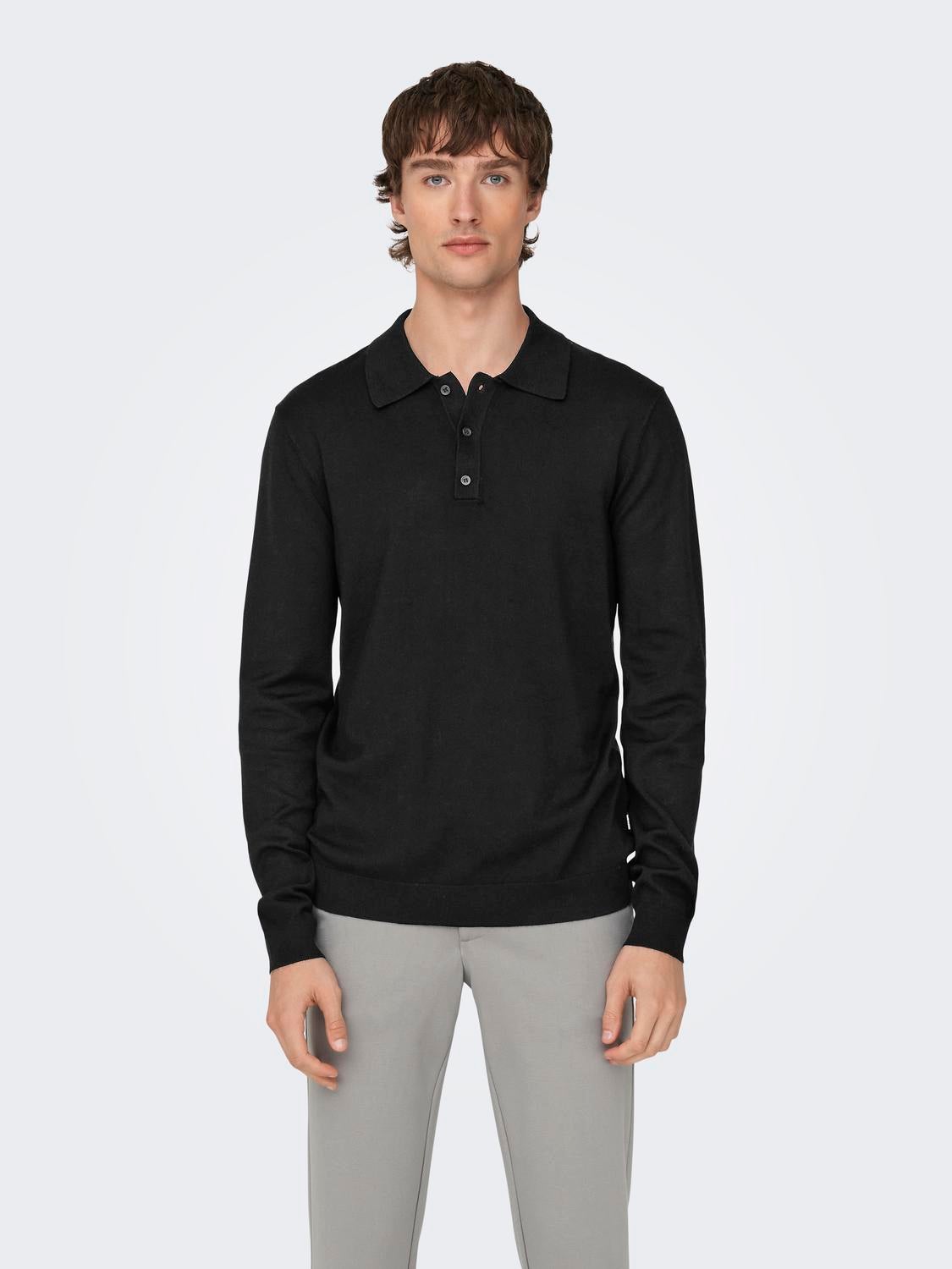 ONSWYLER Pullover Black