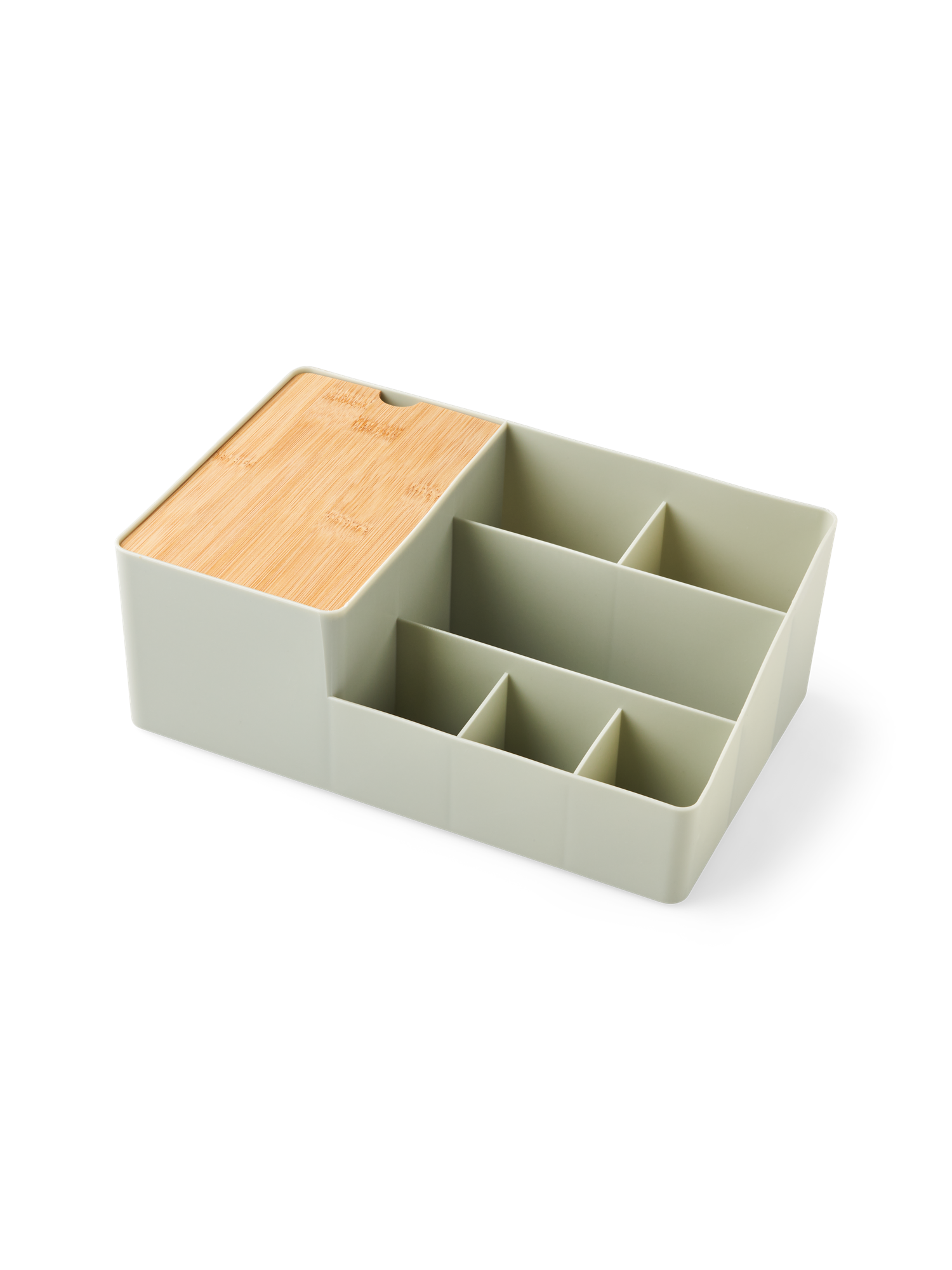 Makeup-opbevaring | 27,5 x 17 x 10 cm.  | Thyme Green