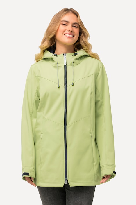 HYPRAR Softshelljacke, Fleecefutter, 2-Wege-Zipper