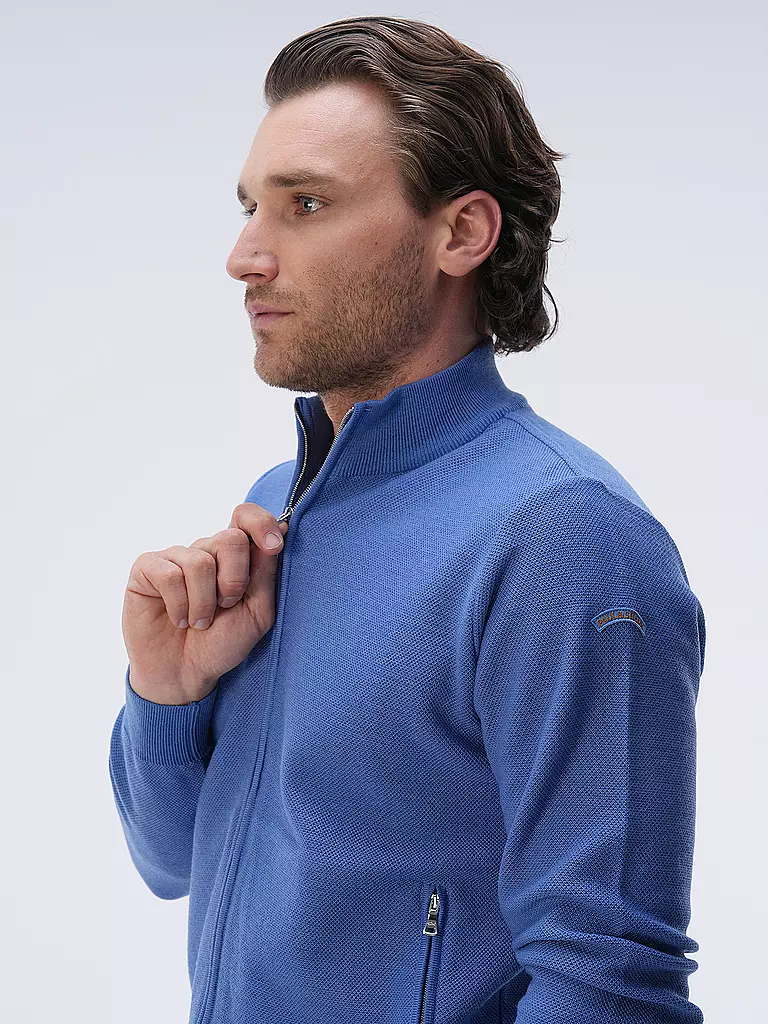 PAUL & SHARK Strickjacke blau