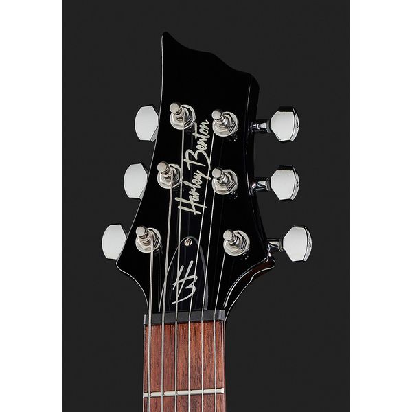 Harley Benton CST-24HB Charcoal Flame Bundle