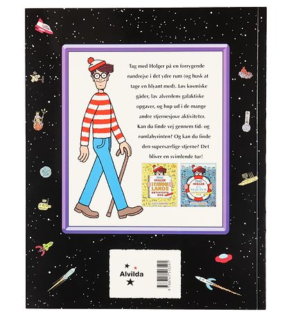 Alvilda Aktivitätsbuch - Find Holger I Det Ydre Rum - Dänisch
