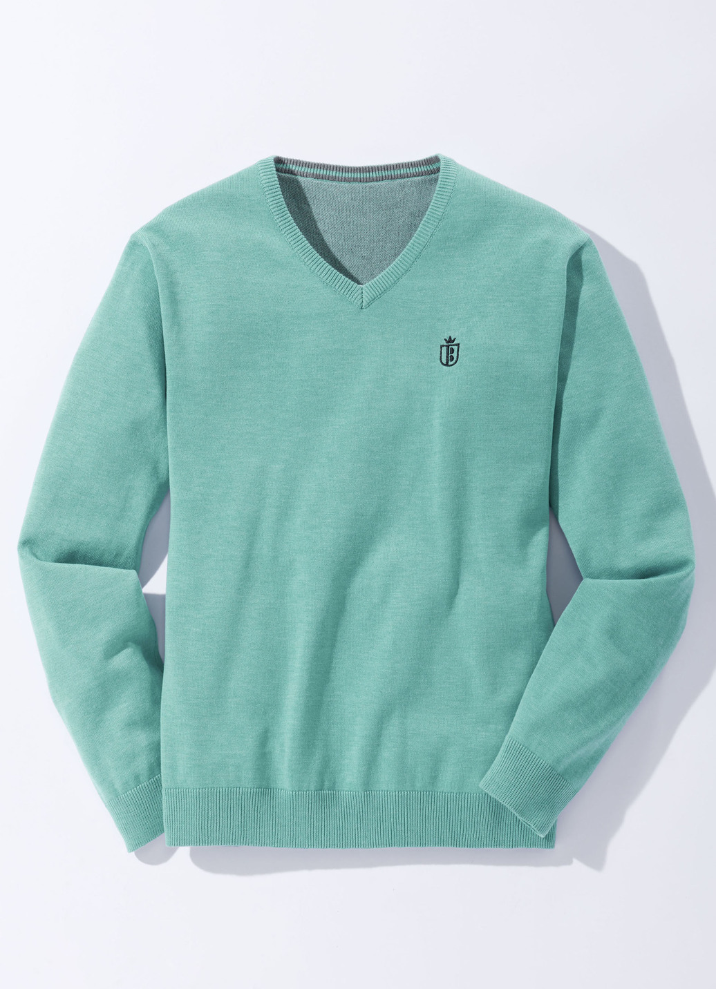 Modischer V-Pullover in 6 Farben