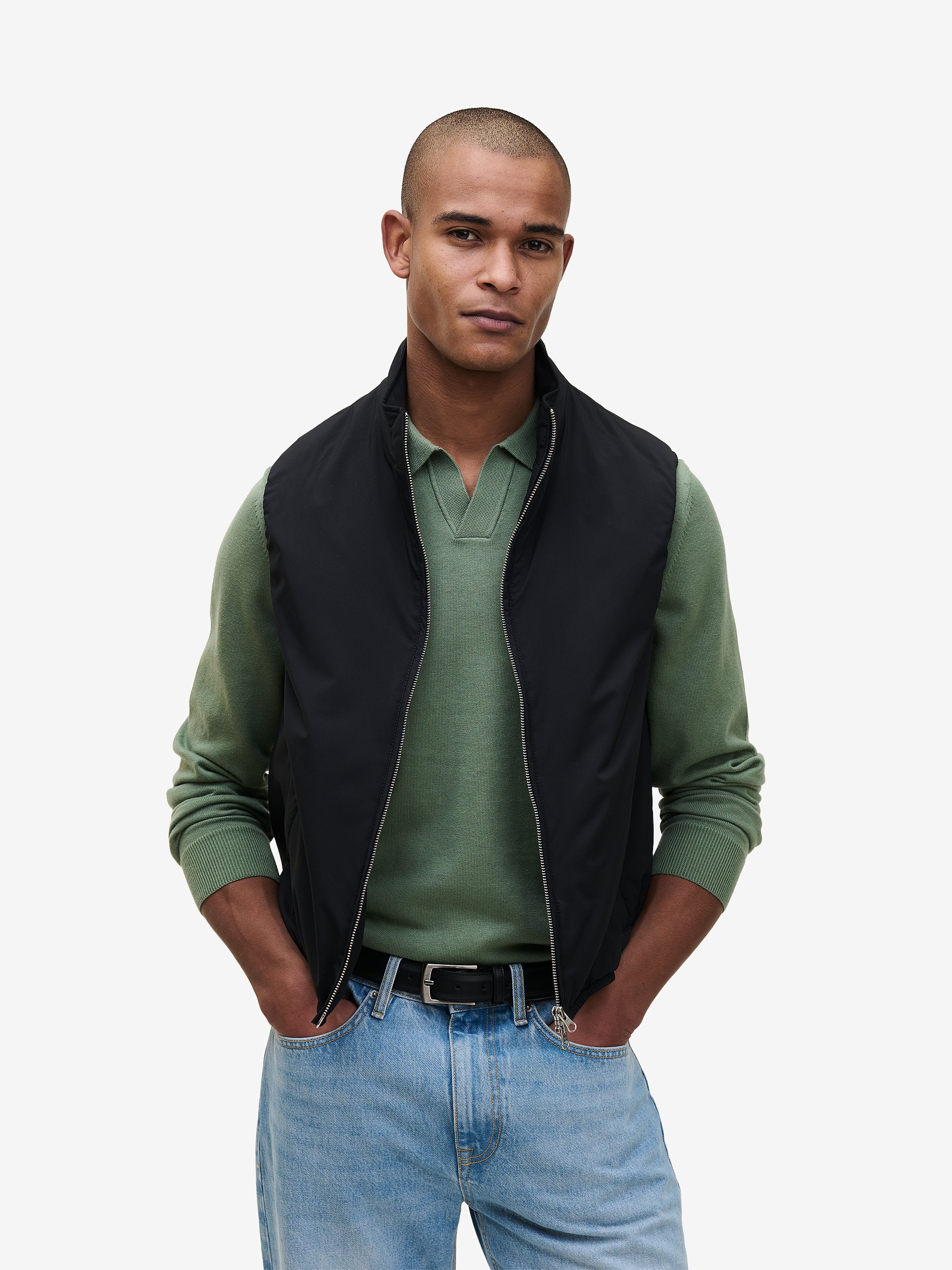 Scott Water Repellent Polyester OW01002-NVY
