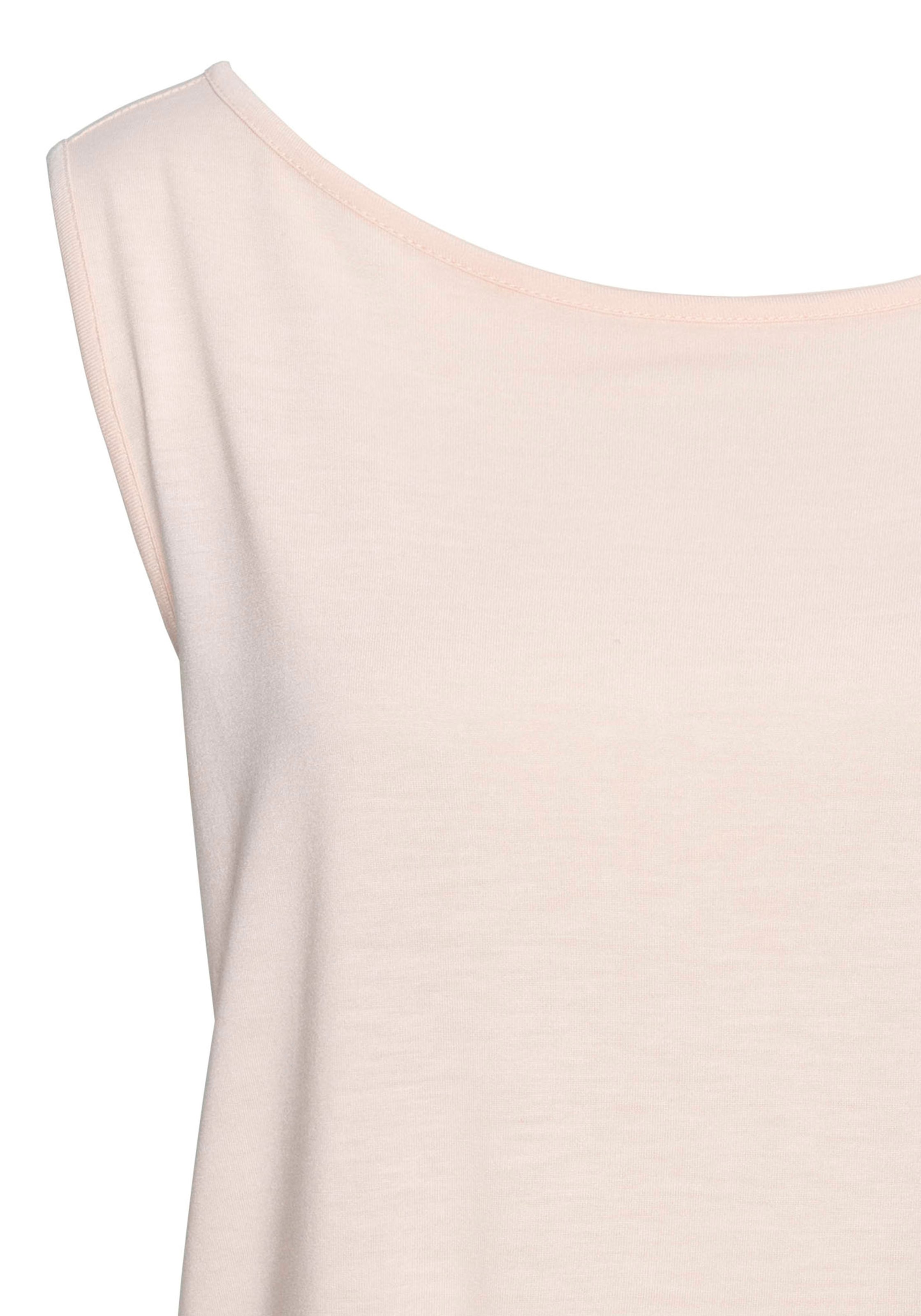 Buffalo Shirttop , mit Zierbändern hinten, sommerliches Jerseytop, Basic