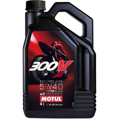 Huile moteur Motul 300V Road 5W40 4L Universel