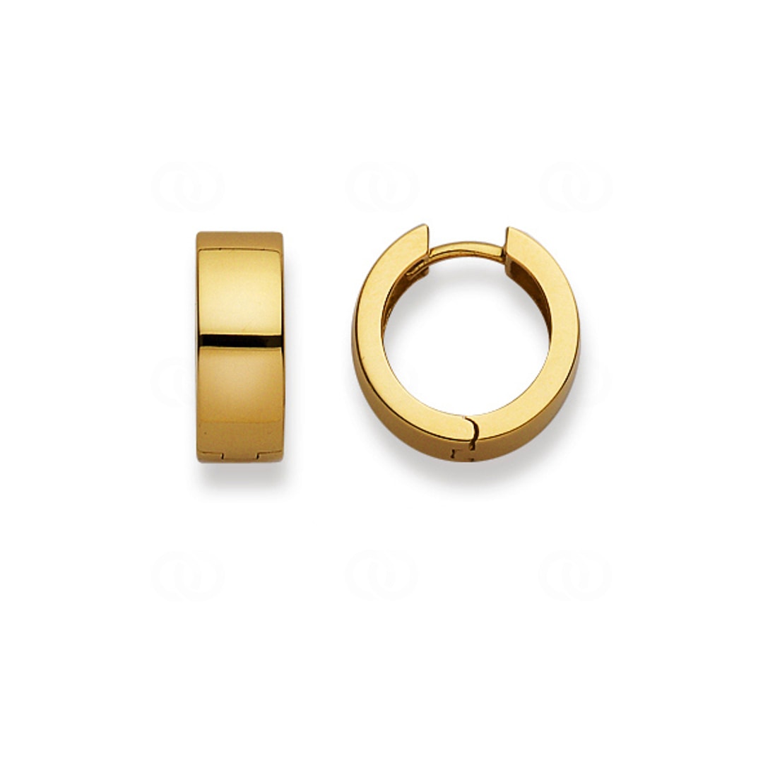 Kreolen 750/18 K Gelbgold Ø 15mm