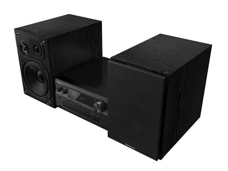 Panasonic Micro-HiFi Anlage SC-PMX802E Schwarz Premium Micro HiFi System mit DAB : Brillanter Klang mit vielen Extras