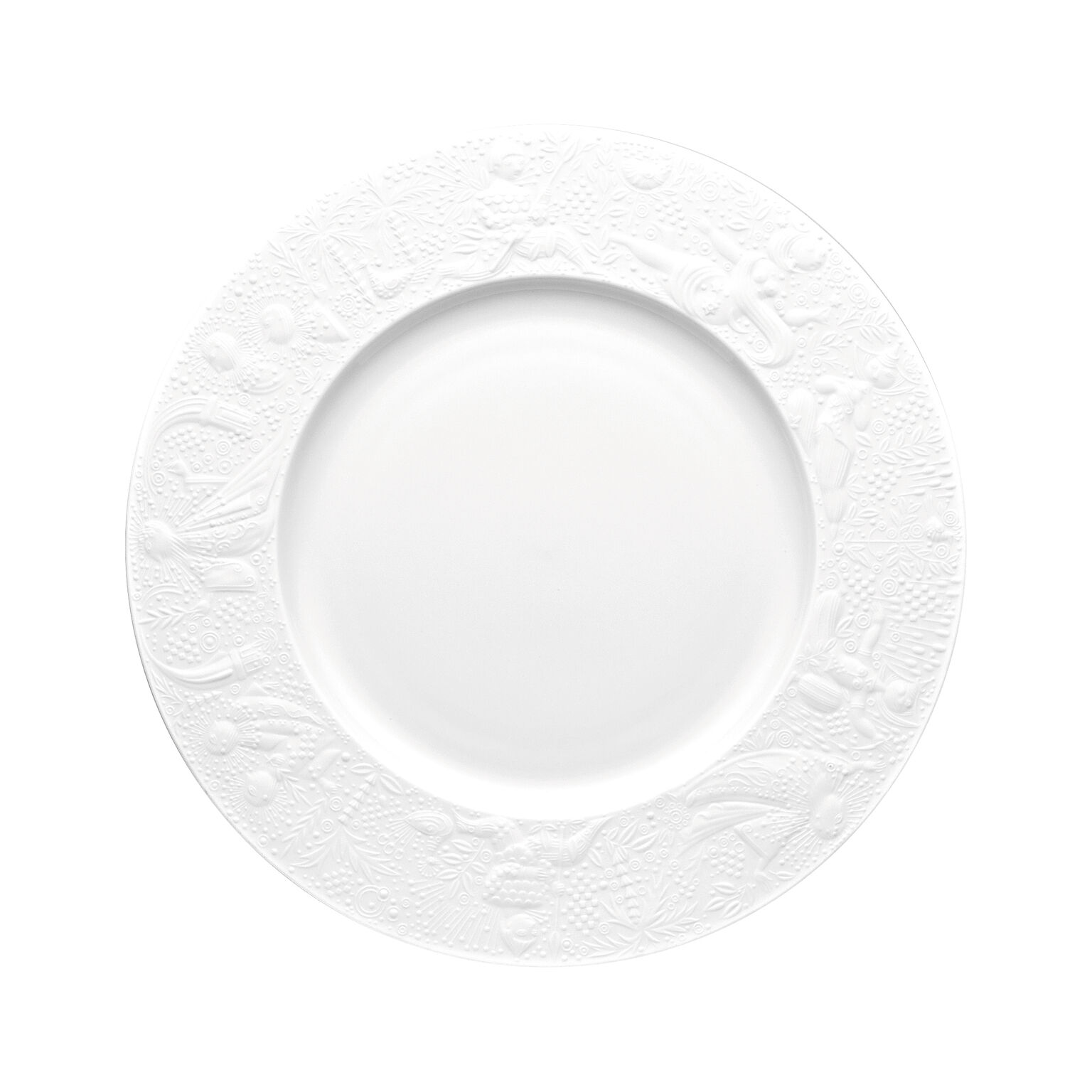 Zauberfloete Weiss Platzteller