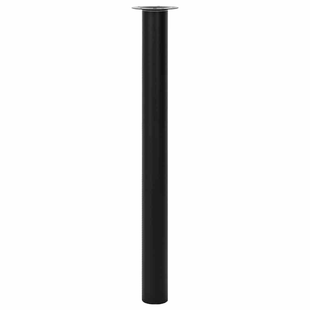 vidaXL Telescopische tafelpoten, 2 stuks, zwart, 710 mm-1100 mm