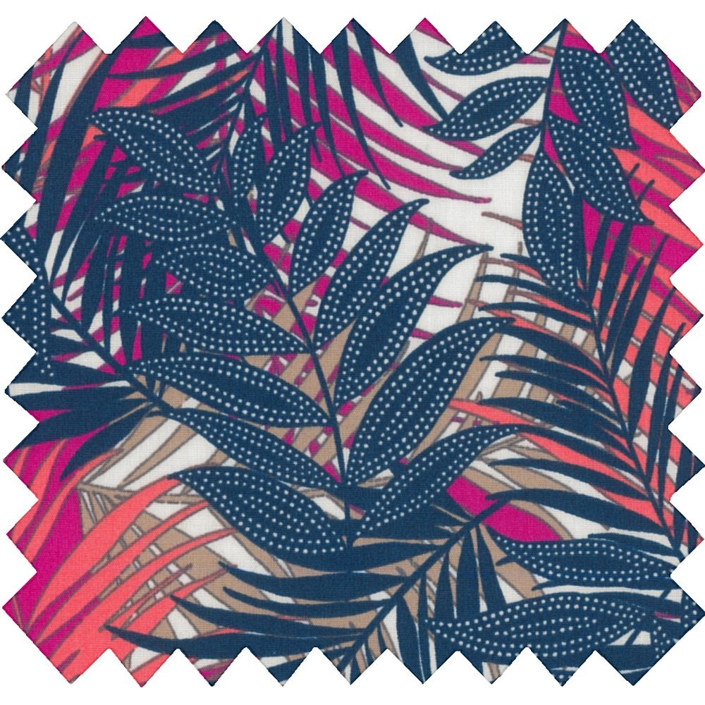 Coupon Tissu 50 Cm Tropical Fire