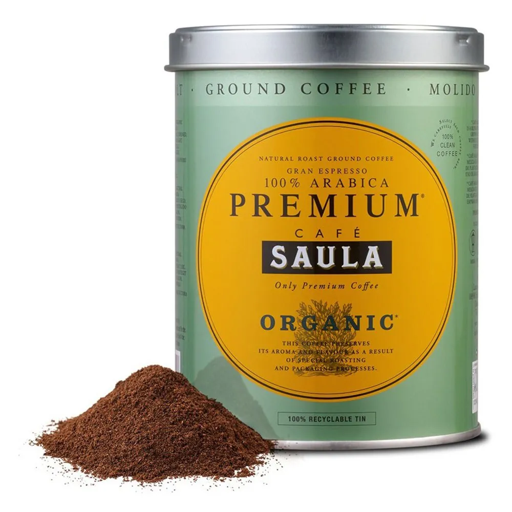 Saula Gran Espresso Premium Eco Blend 250g Café Moído