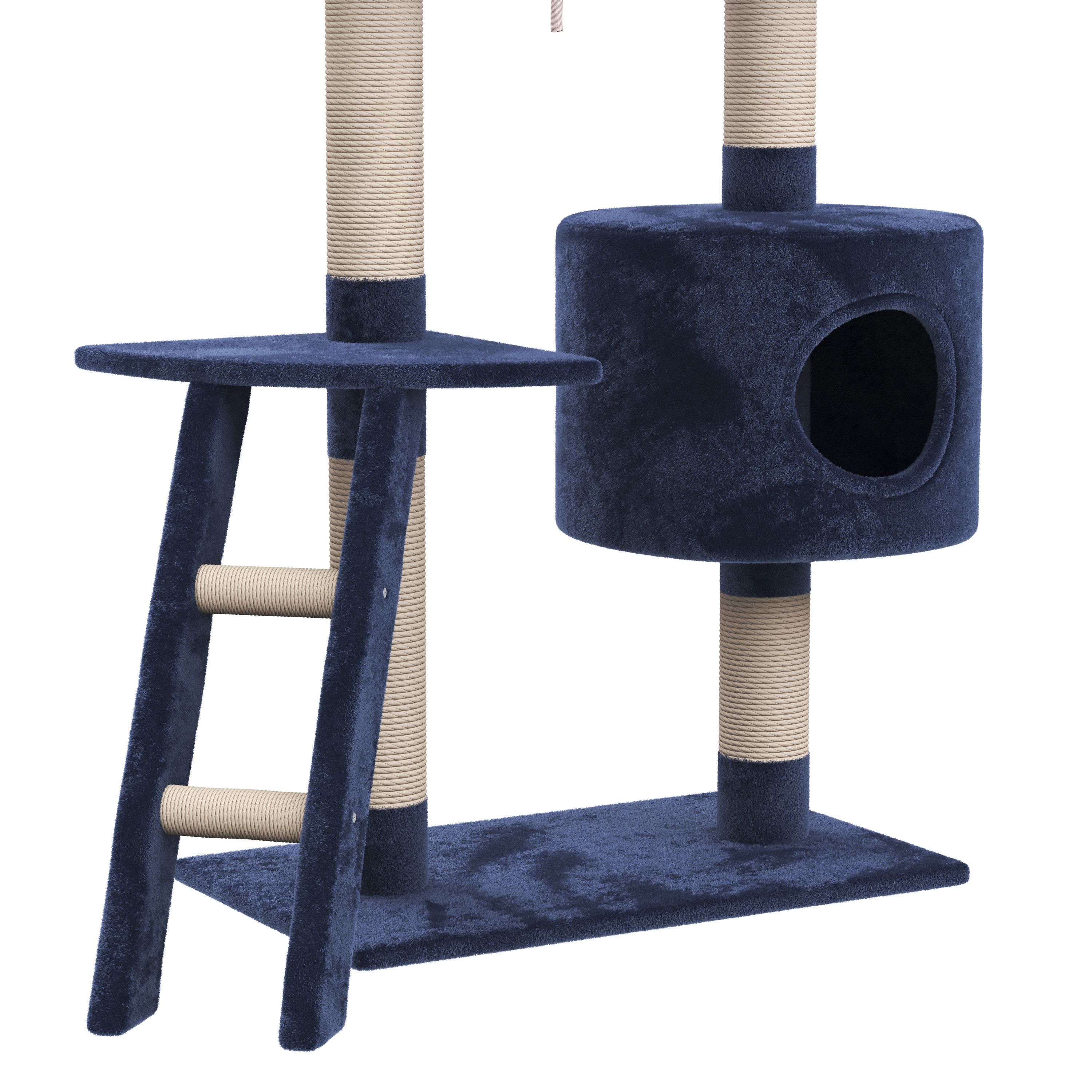Katzenbaum FILOU 150 cm dunkelblau