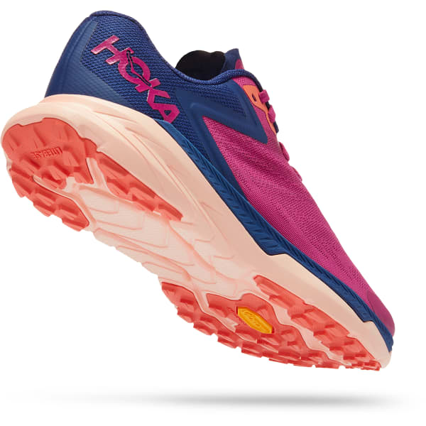 Chaussure trail HOKA ONE ONE ZINAL W FESTIVAL FUCHSIA/BELLWETHER BLUE