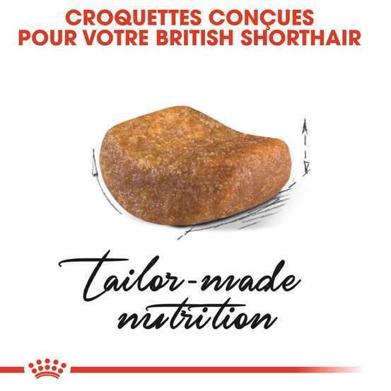 Croquettes chat British ShortHair Adulte + de 12 mois 2kg