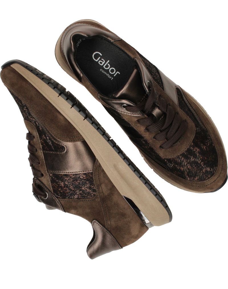Gabor Sneakers Bruin Dames