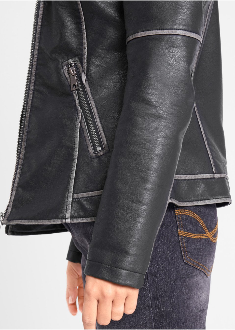 Veste aspect délavé
