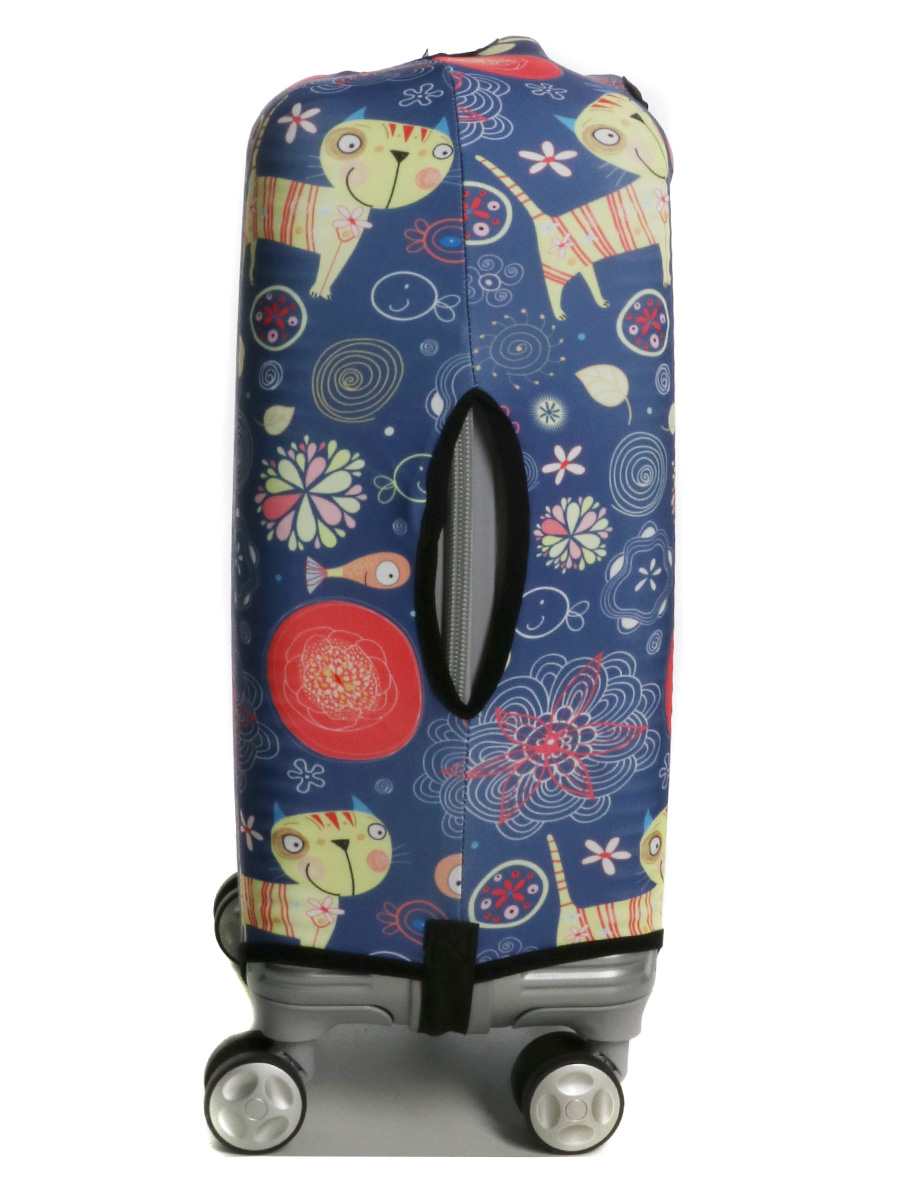 Housse de valise Periea Purple Cats S