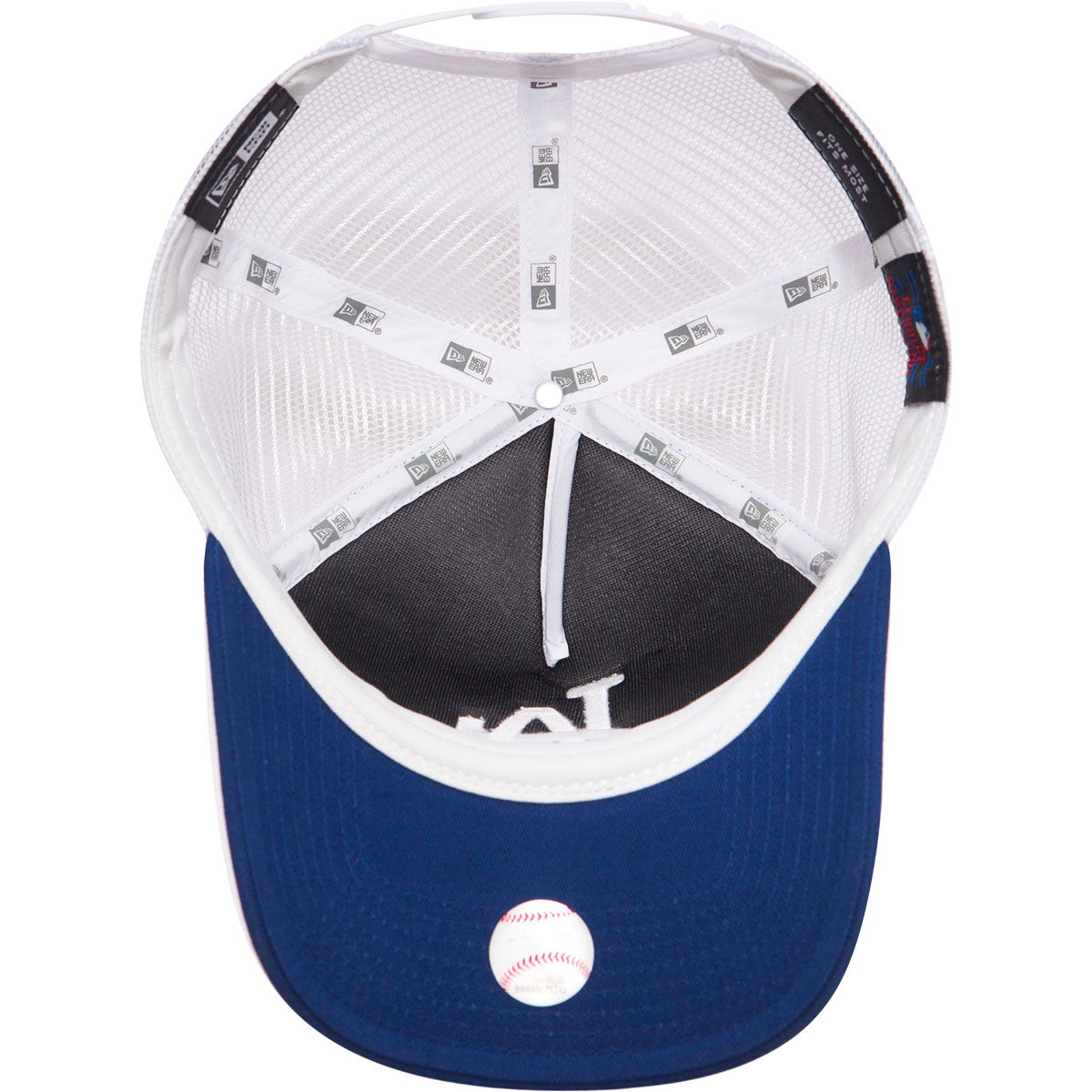 New Era Los Angeles Dodgers Clean Trucker Snapback Cap