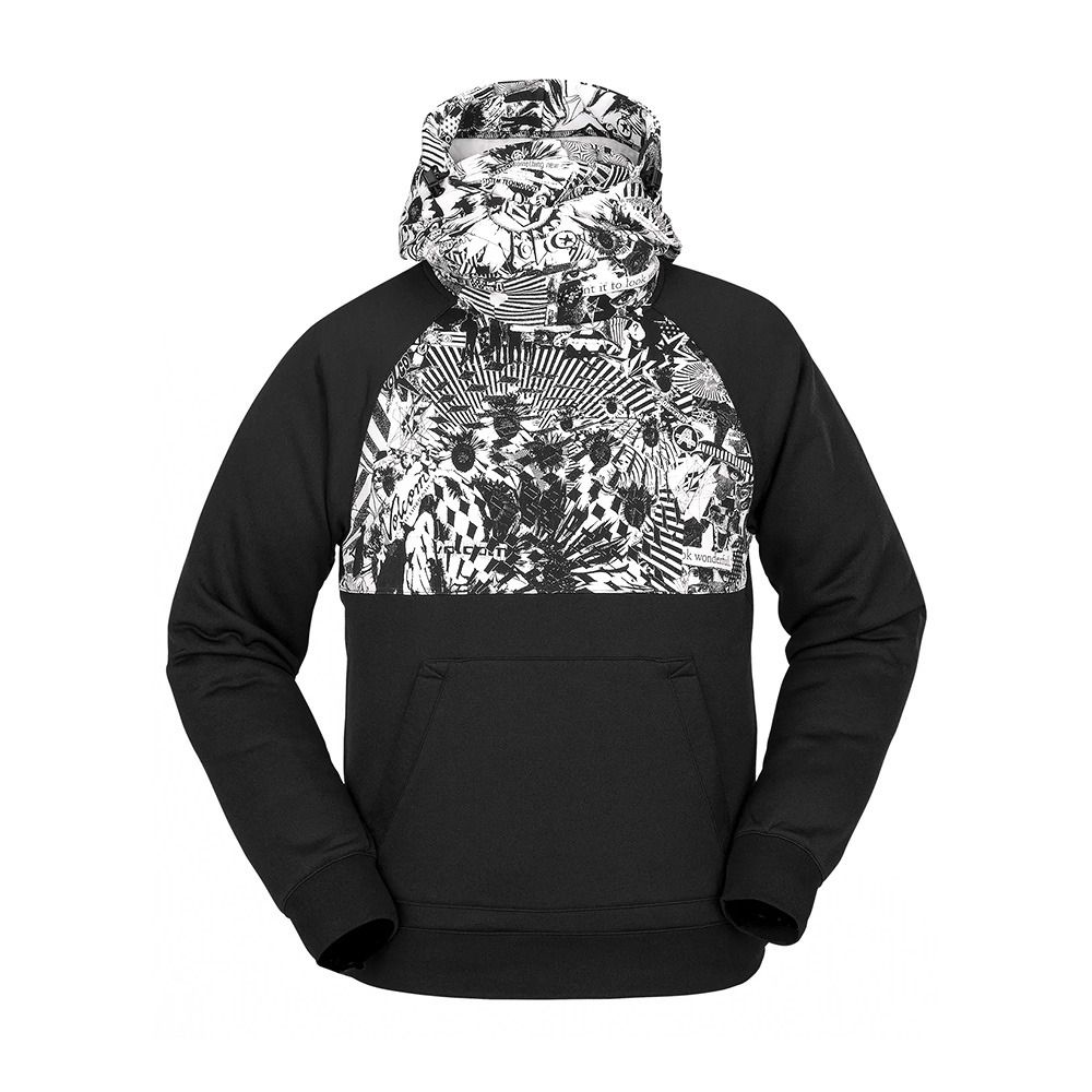 Volcom HYDRO RIDING - Sweat Homme black white