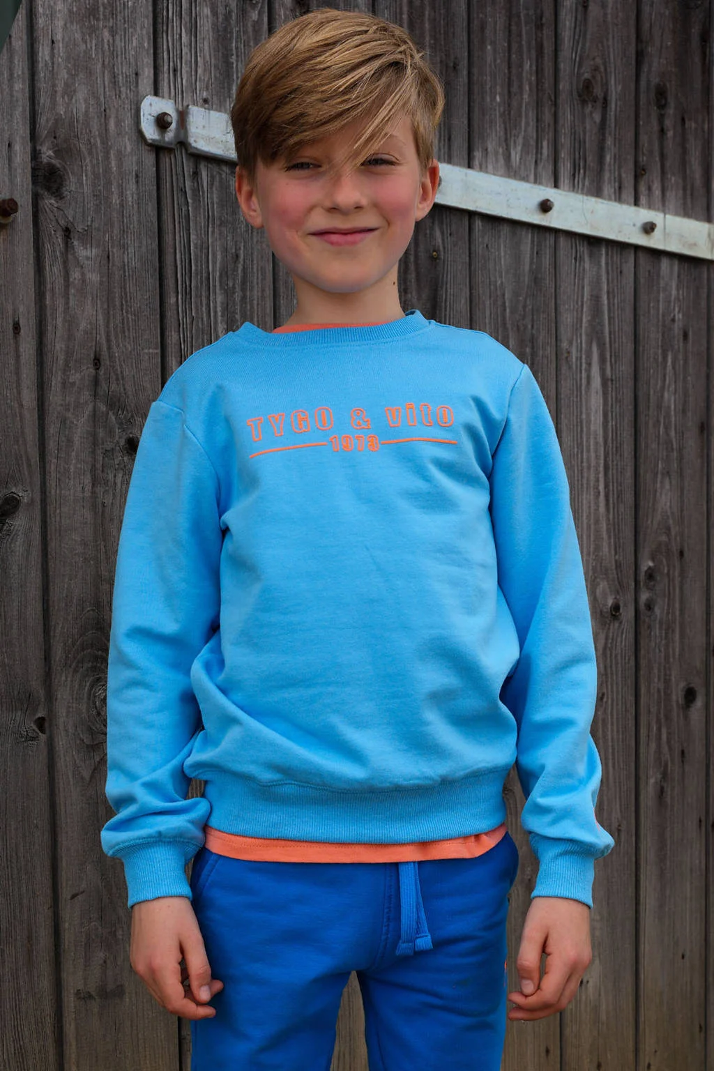 TYGO & vito sweater blauw