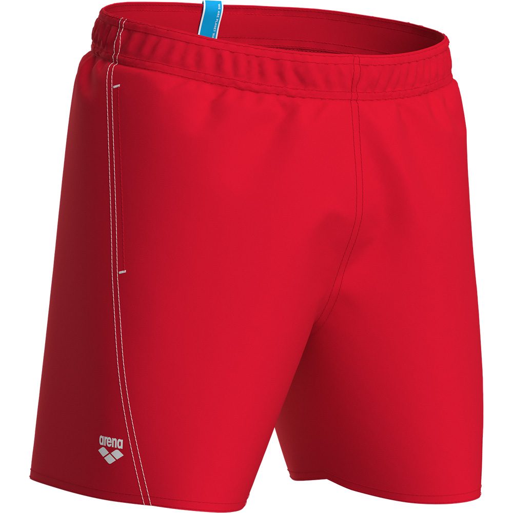 Arena Fundamentals Logo R Boxer Badeshorts Herren rot