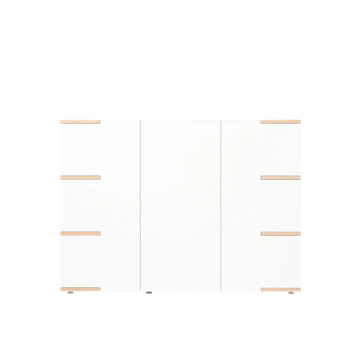 Tojo - stau Sideboard side, 150 x 110 cm, weiss