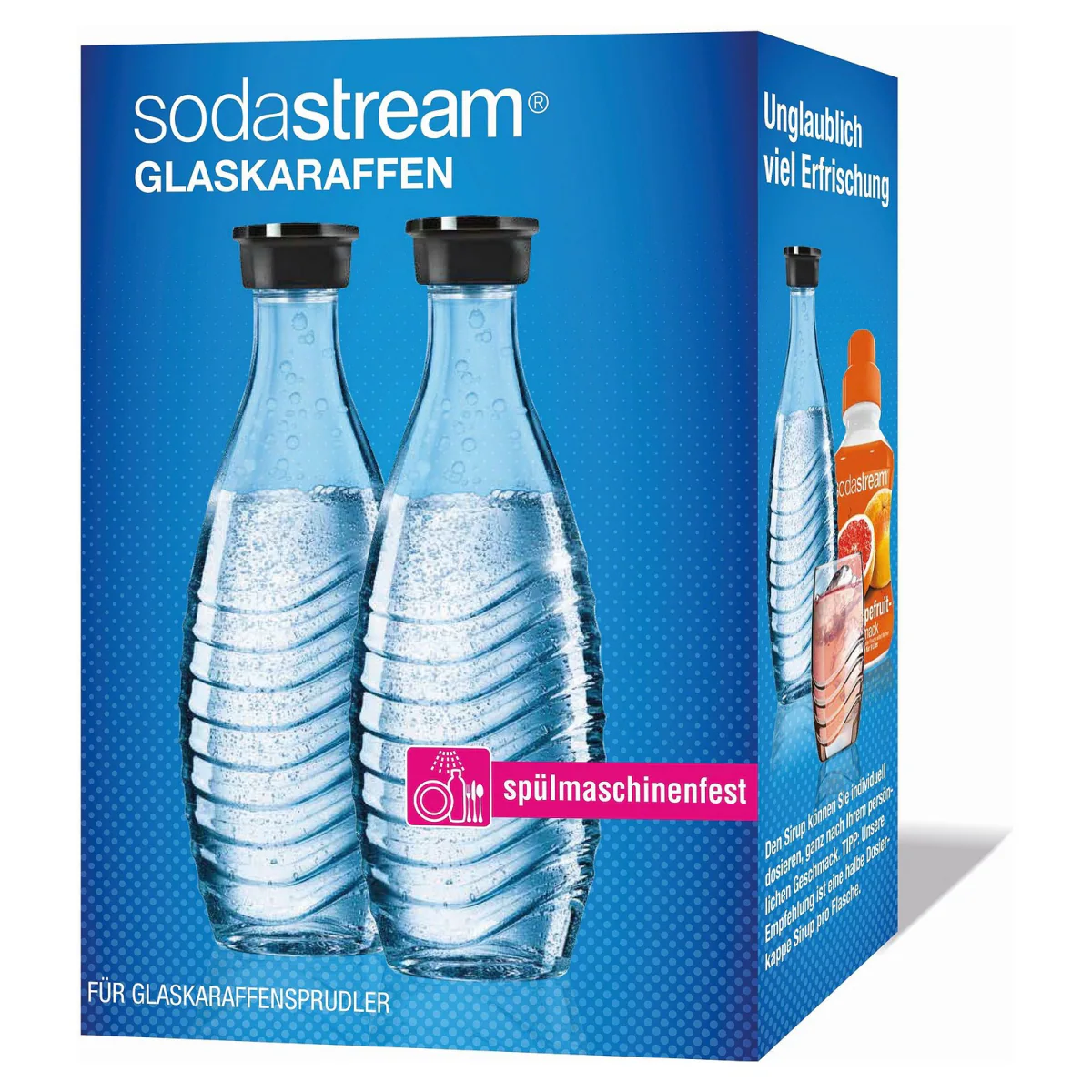 SodaStream Glaskaraffe Duopack 0,7 L