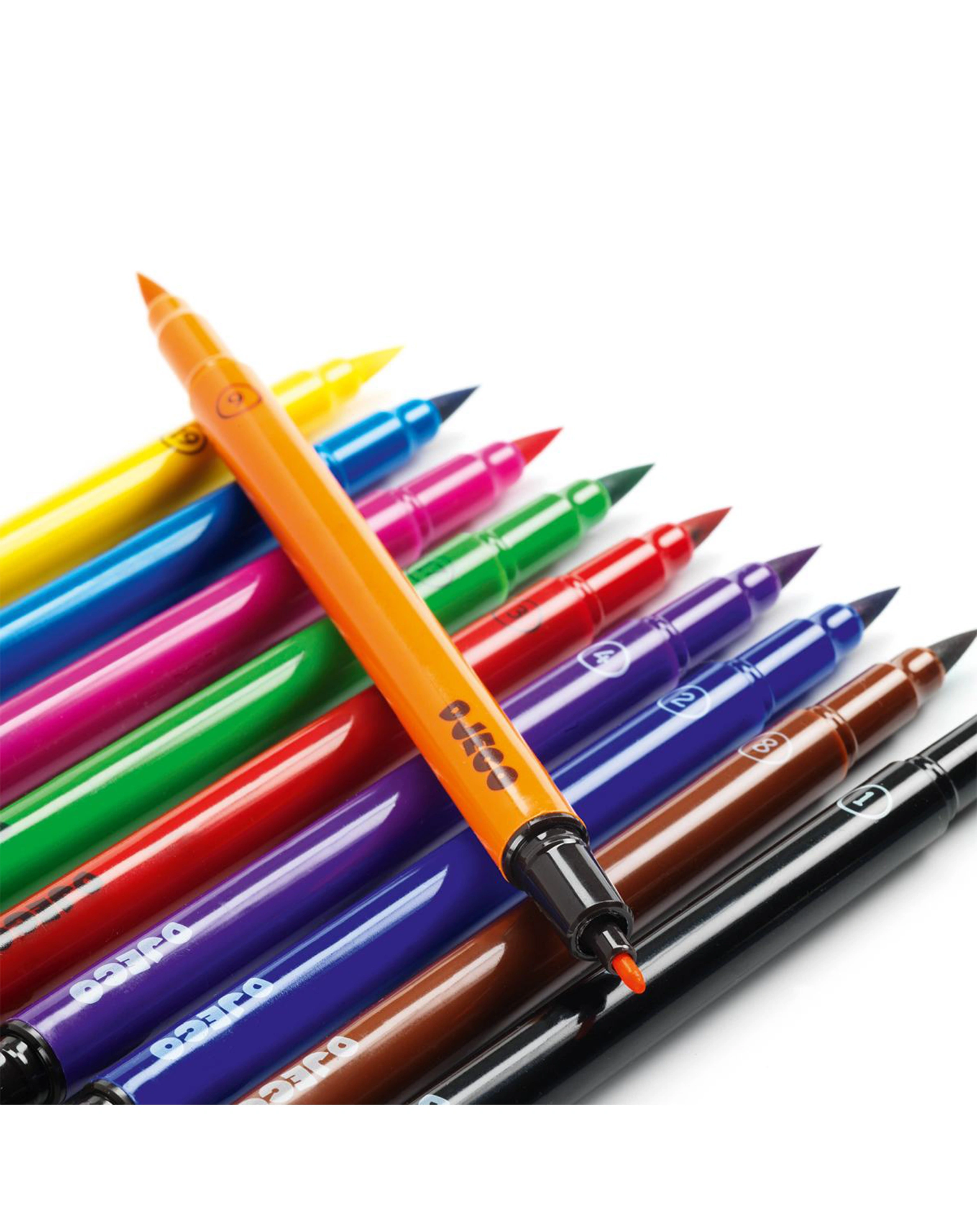 Pinsel-Filzstifte-Set CLASSIC mit 10 Farben