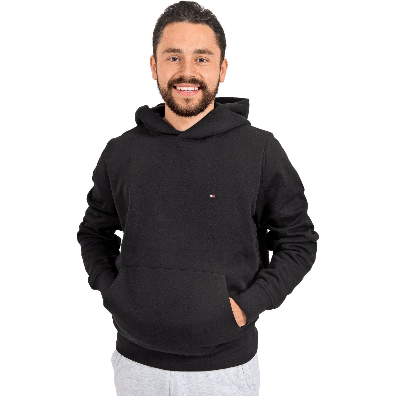Tommy Jeans Herren-Hoodie Flag Logo
