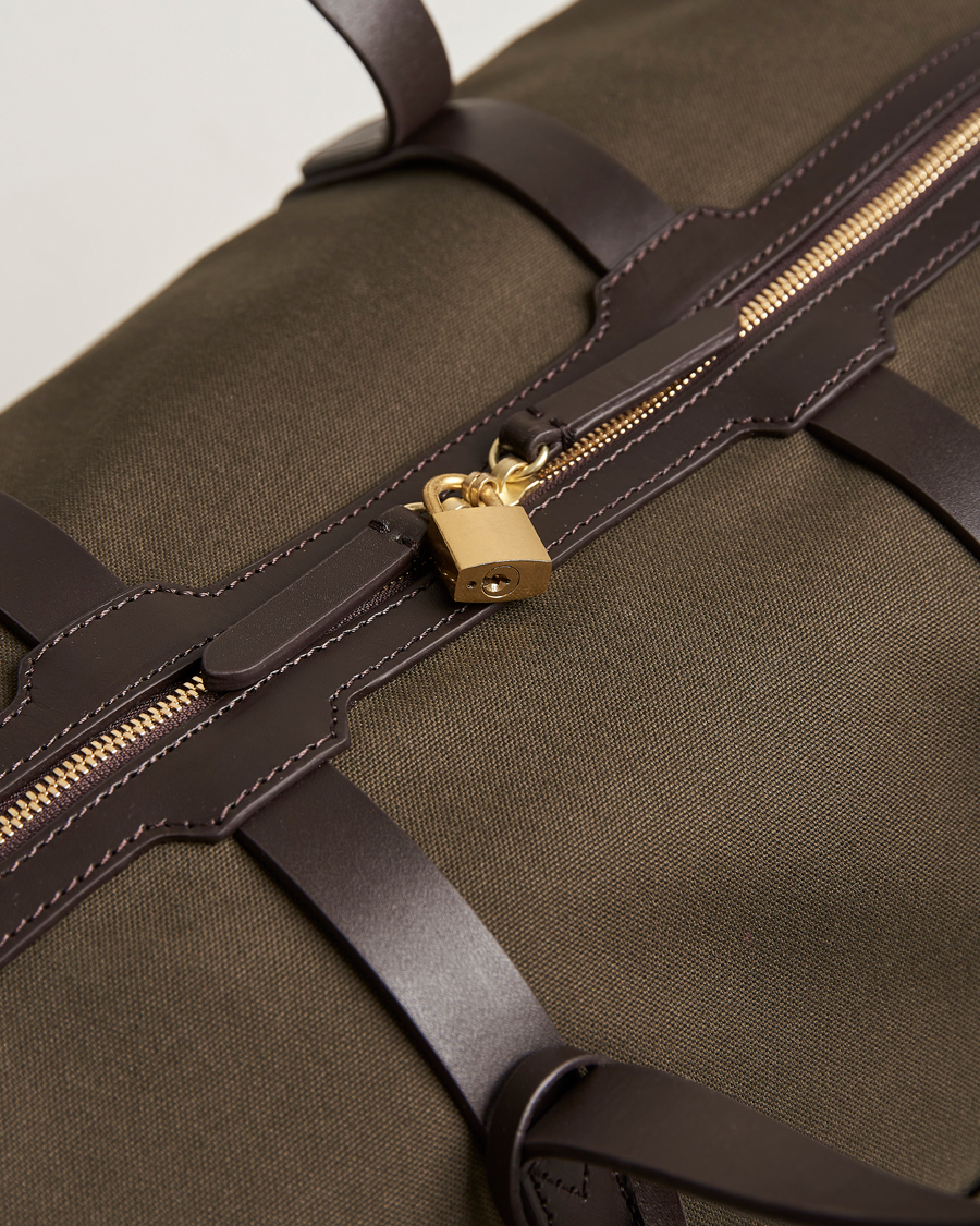 Mismo M/S Avail 48h Nylon Weekendbag Army/Dark Brown