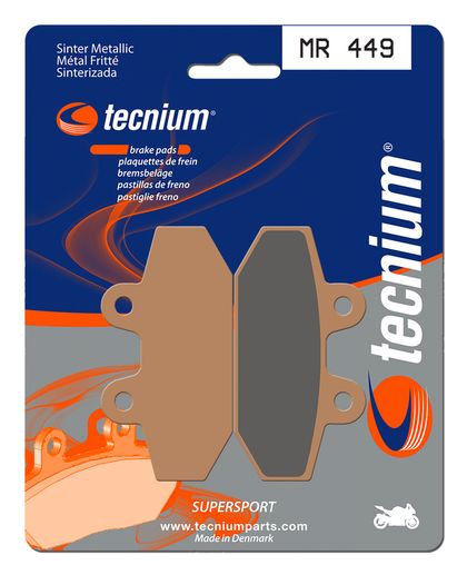 Plaquettes de freins Tecnium Performance métal fritté - MR449