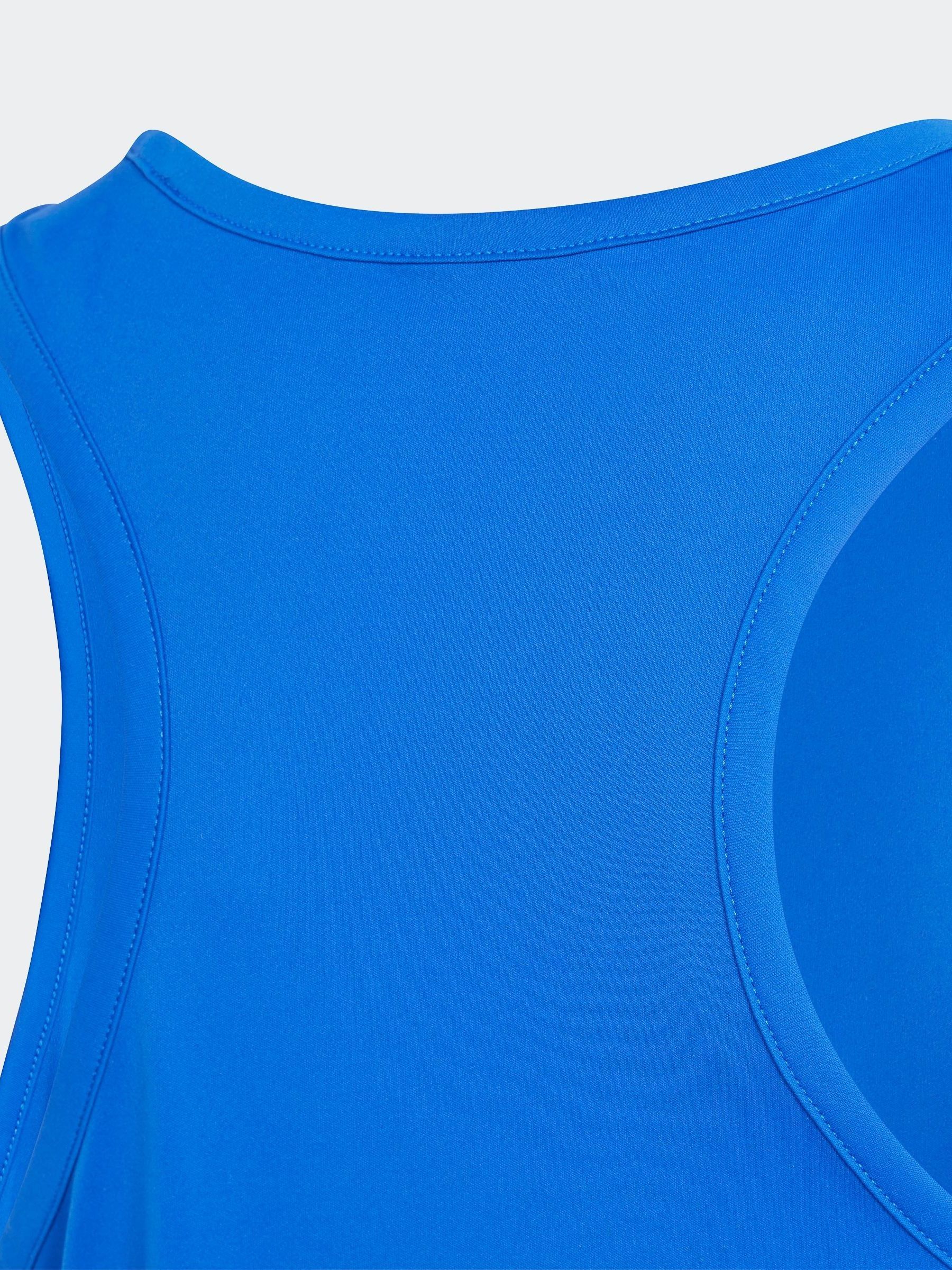 Blauw - adidas Team Kids Tanktop