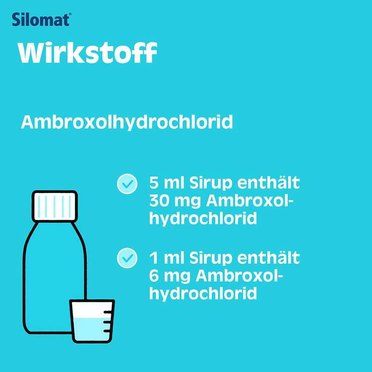 Silomat Hustenlöser Ambroxolhydrochlorid 30mg / 5ml, 100 ml