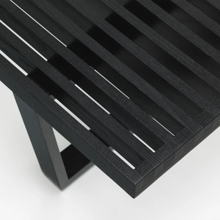Vitra - Nelson Bench, L 122 cm, Esche natur