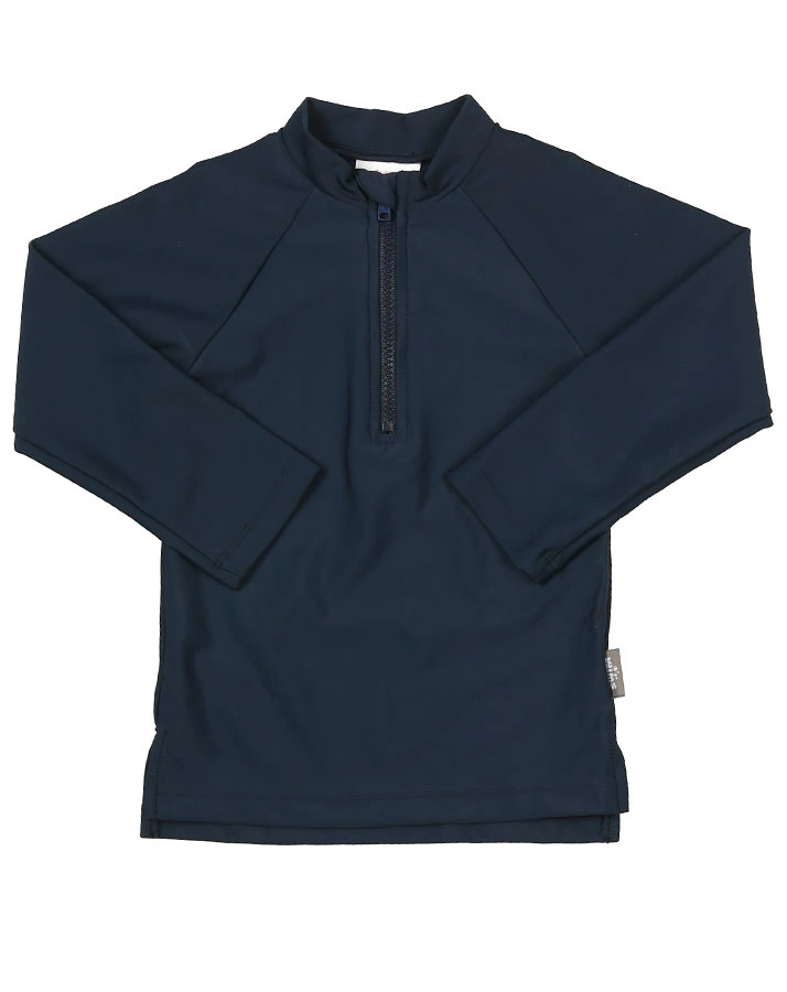 Langarm-Badeshirt UNI in marine