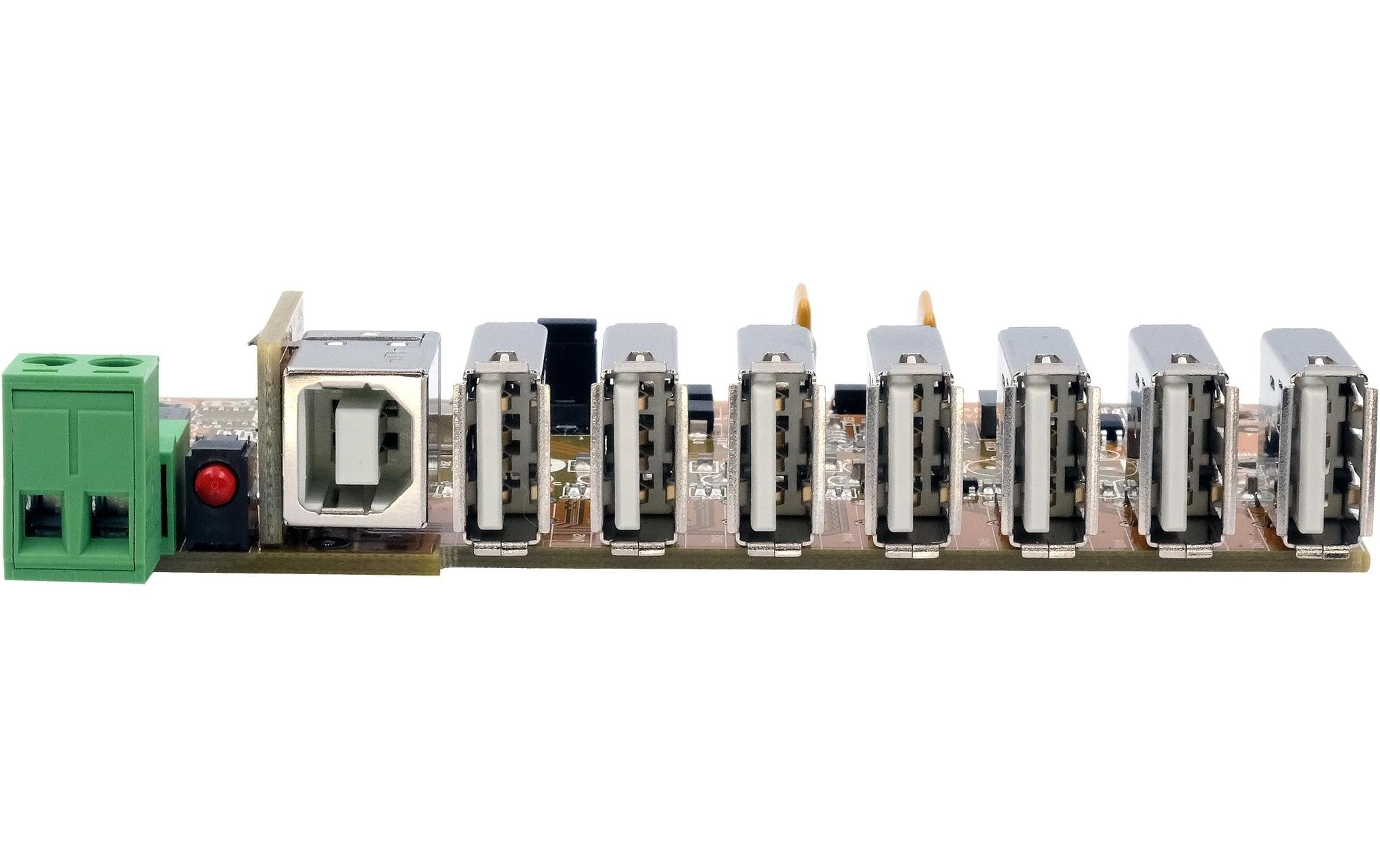 USB-Hub EX-1177HMVS-PL7-Port USB 2.0 HUB-Platine mit 15KV ESD Überspannungsschutz