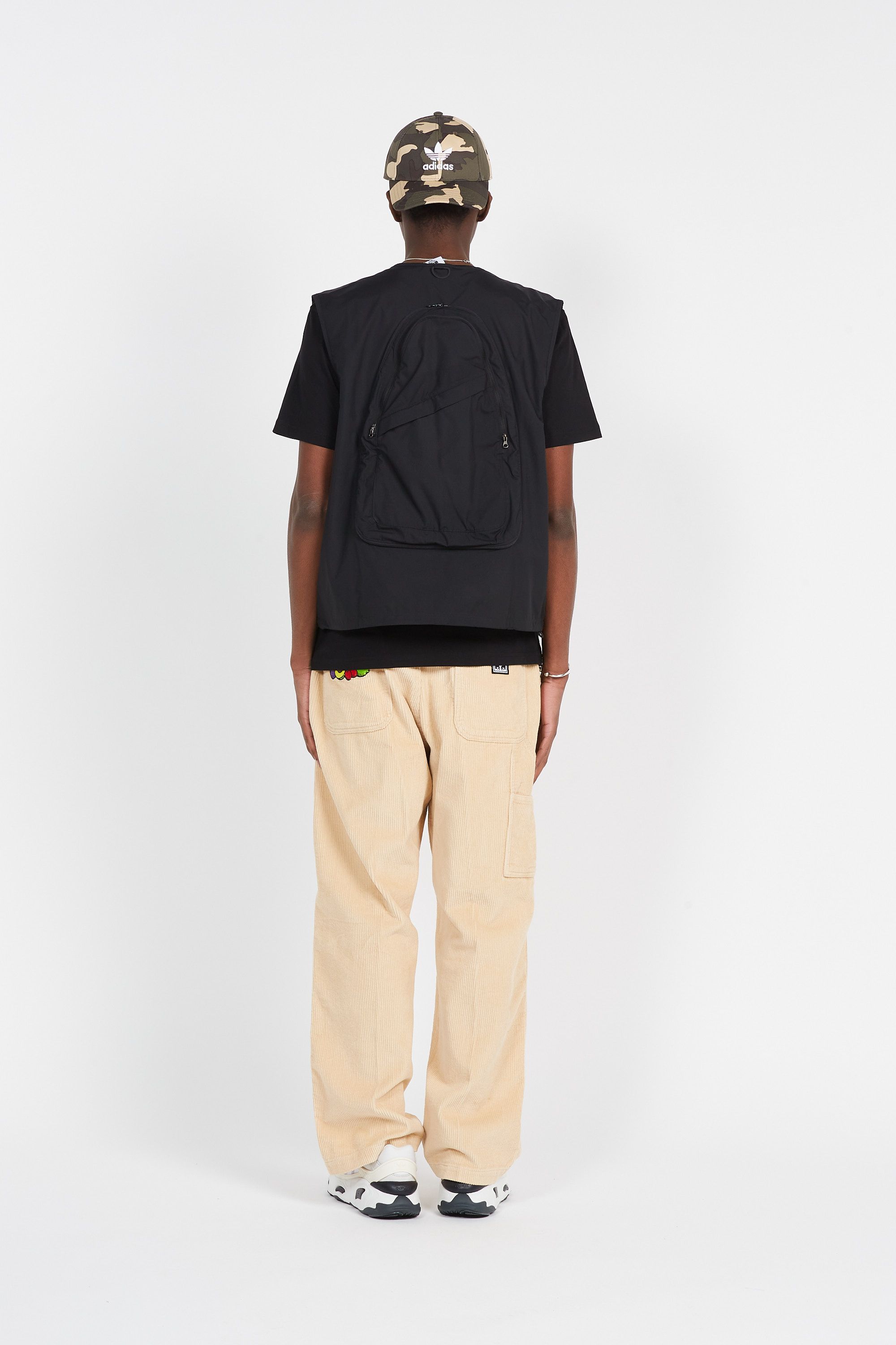 ADIDAS Veste sans manches Noir