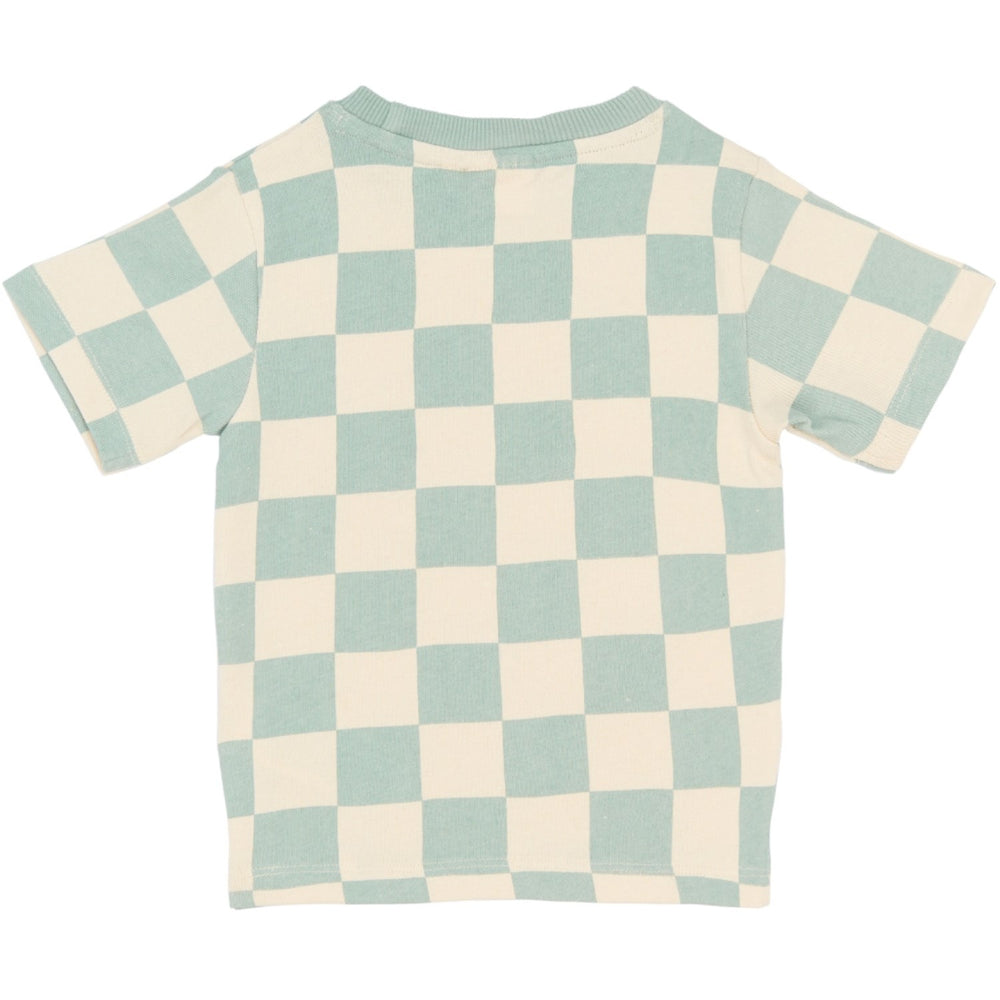 Køb THE NEW Siblings Aqua Gray Aop Tnstsebastian Os S_S Tee