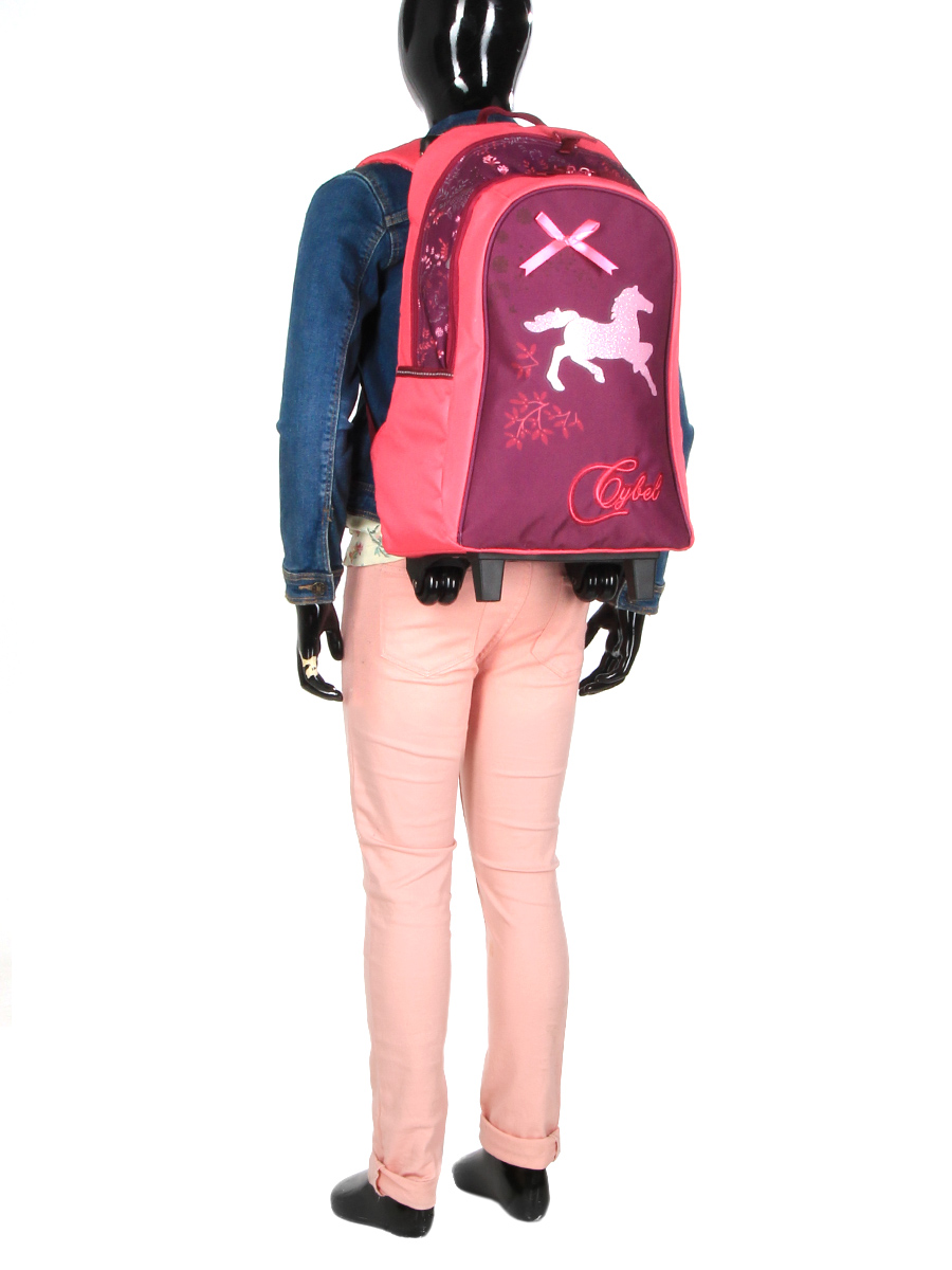 Sac À dos À roulettes Cybel Au Galop