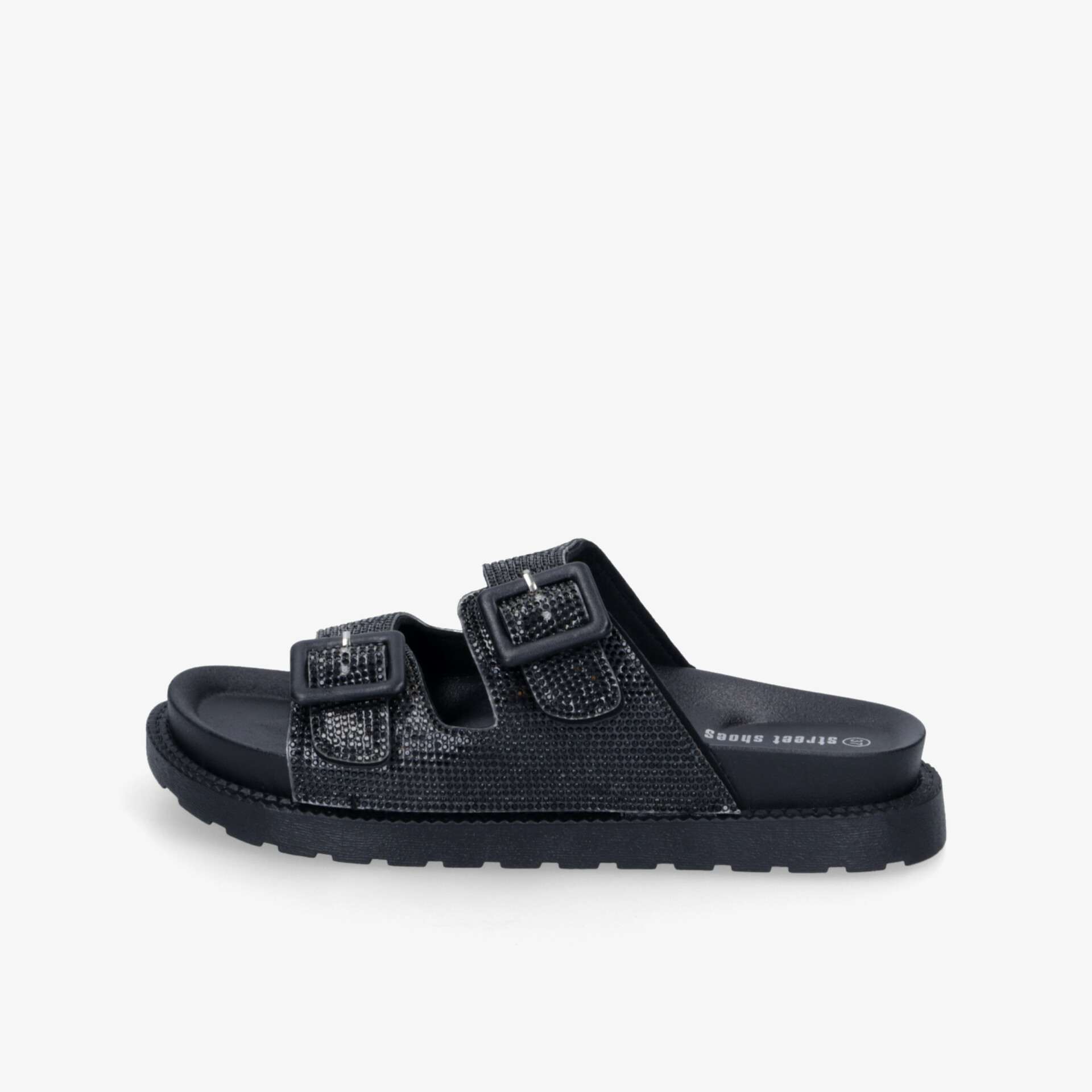 street shoes Damen Pantoletten schwarz