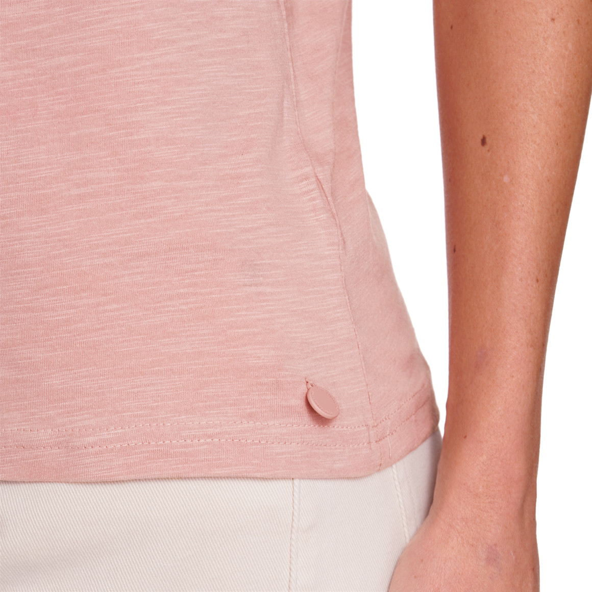 Gina Collection Damen T-Shirt mit Frontprint rosa