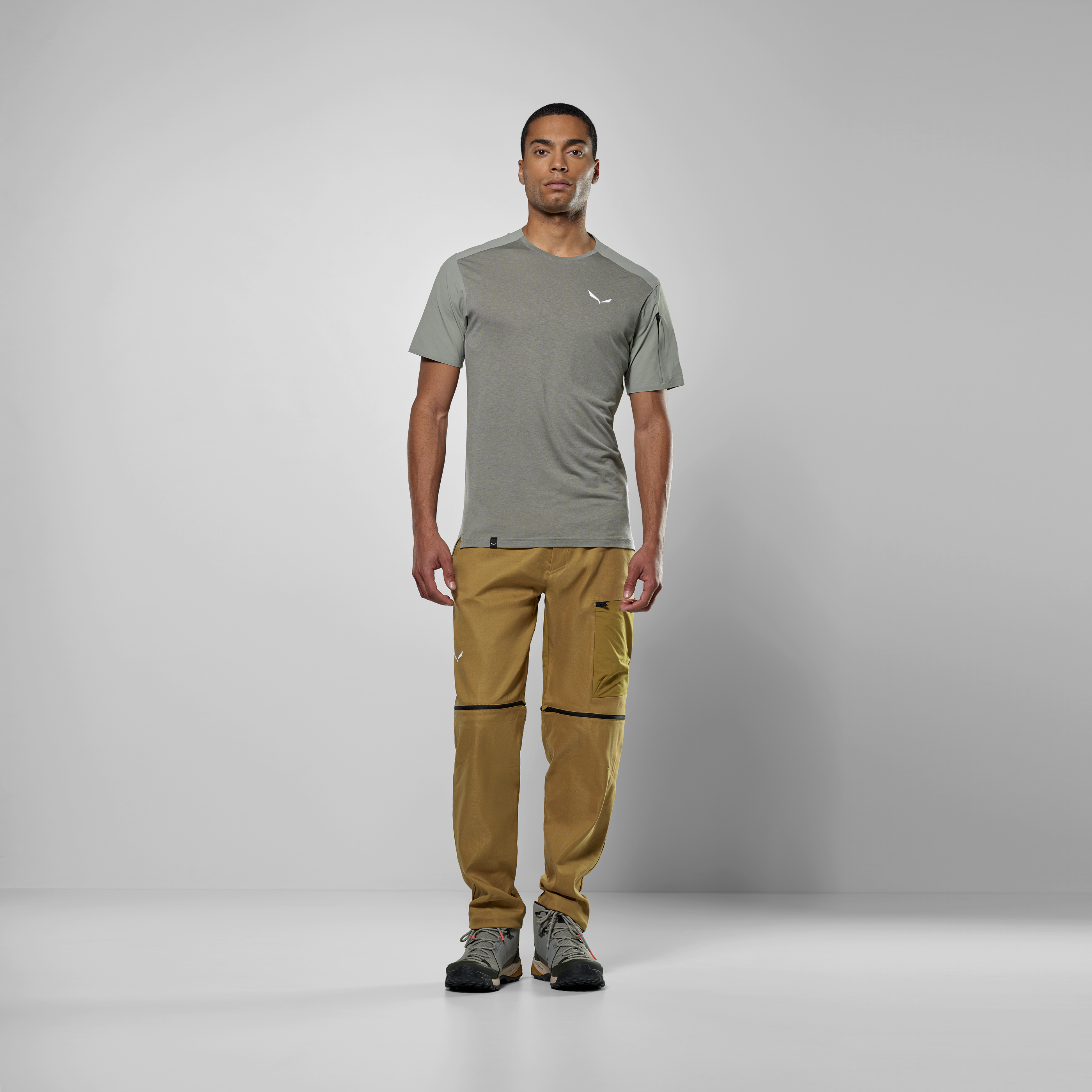 Puez Merino Hybrid T-Shirt Herren