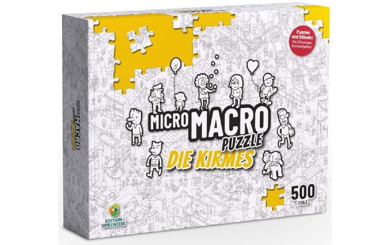 Puzzle MicroMacro 500 TeilePuzzle mit 53 lustigen Suchaufgaben