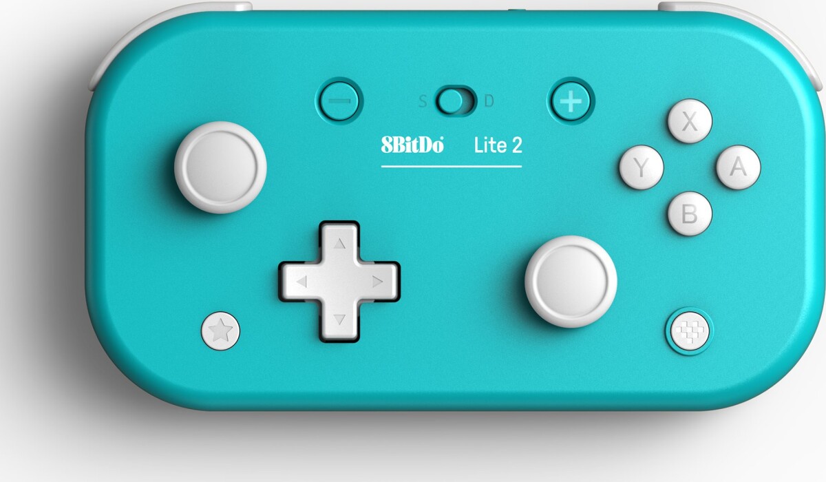 8Bitdo - Lite 2 Bt Gamepad Controller - Bluetooth - Turkis