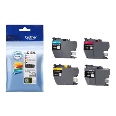 Brother LC3219XL - Pack de 4 - noir, cyan, magenta, jaune - cartouche d'encre originale