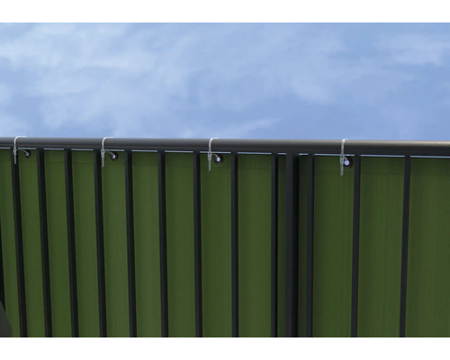 SOLUNA balkonbekleding H:75 cm stof design S2246 (per meter verkocht)