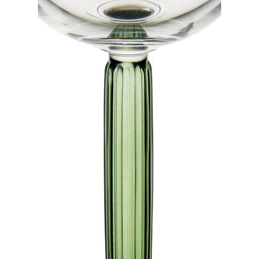 Kähler Hammershøi 2-pak Champagneglas, Grøn. 24 cl