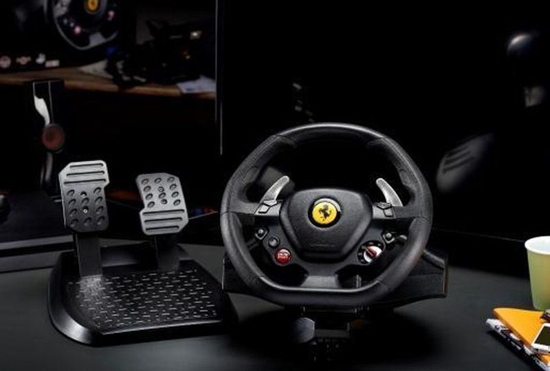 Thrustmaster - T80 Racing Wheel - Ferrari 488 GTB - PS4/PS5 - PC