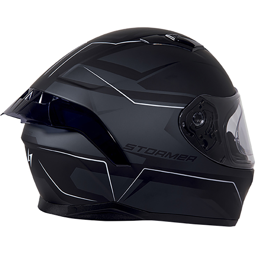 Stormer - Casque ZS 601 Star Noir / Gris